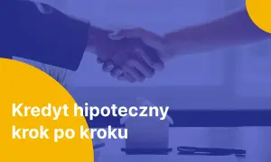 Dwie osoby ściskają sobie dłonie nad małym domkiem, symbolizującym kredyt hipoteczny. Dowiedz się, jak wyrobić zdolność kredytową.