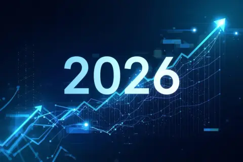Wzrosty w 2026 roku, jak w indywidualnym centralnym ogrzewaniu. Wykresy i strzałka w górę.