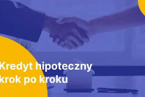 Dwie osoby ściskają sobie dłonie nad małym domkiem, symbolizującym kredyt hipoteczny. Dowiedz się, jak wyrobić zdolność kredytową.