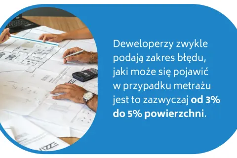 Odbiór domu od dewelopera: błąd metrażu zwykle wynosi 3-5%. Rysunki techniczne i kalkulator pomagają w weryfikacji.
