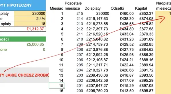 Symulacja spłaty kredytu hipotecznego. Wpisz nadpłaty, by zobaczyć, jak szybko spłacić kredyt hipoteczny i ile zaoszczędzisz na odsetkach.