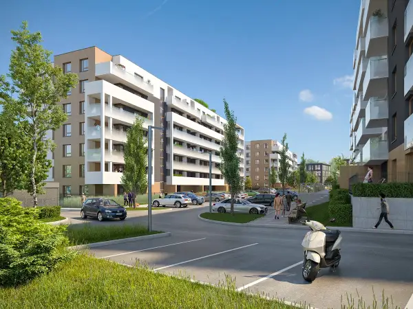 Nowoczesne osiedle w Częstochowie. Sprawdź ceny mieszkań i znajdź swój wymarzony apartament w zielonej okolicy.